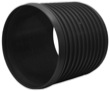 Overschuifmof 2 x manchet, exclusief rubber ring